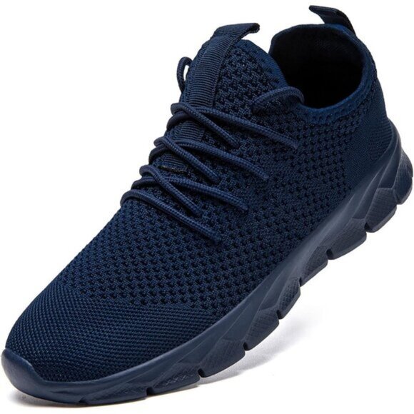⚡Mens Blue Running Fashion Tennis Walking Lightweight Athletic Sneakers - Picture 1 of 7
